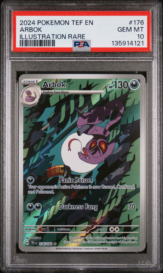 PSA 10 - Arbok #176