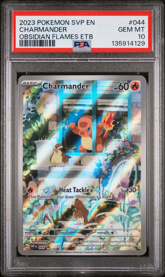 PSA 10 - Charmander #044