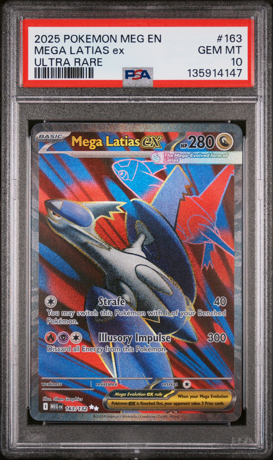 PSA 10 - Mega Latias ex #163
