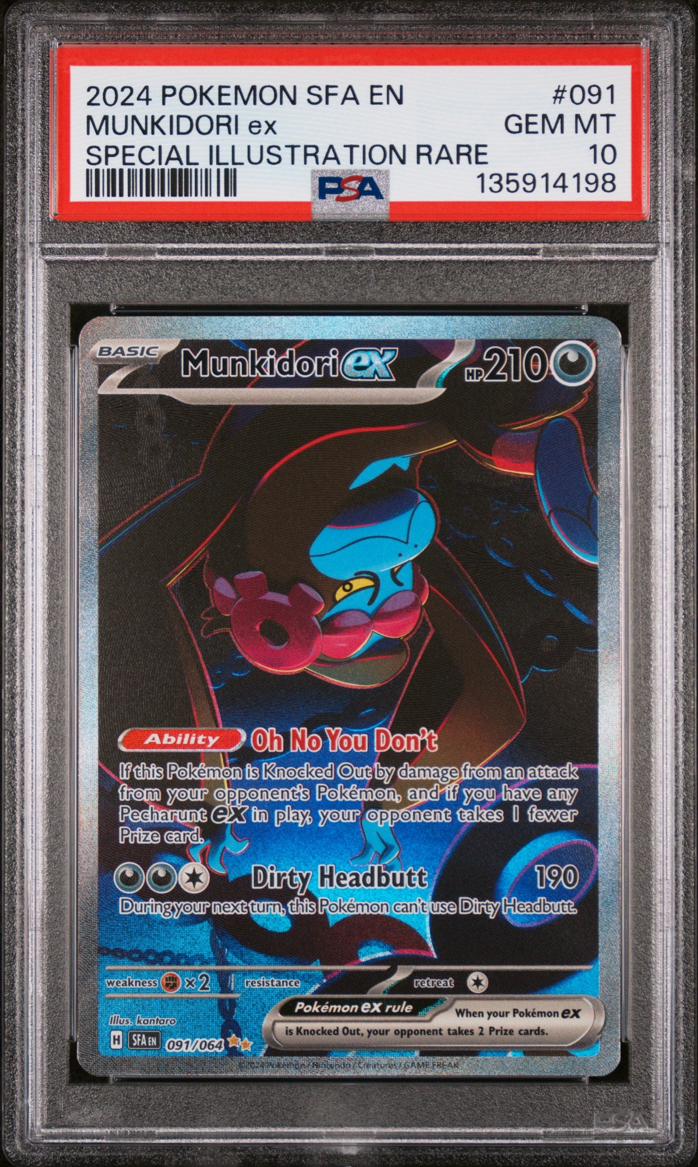 PSA 10 - Munkidori ex #091