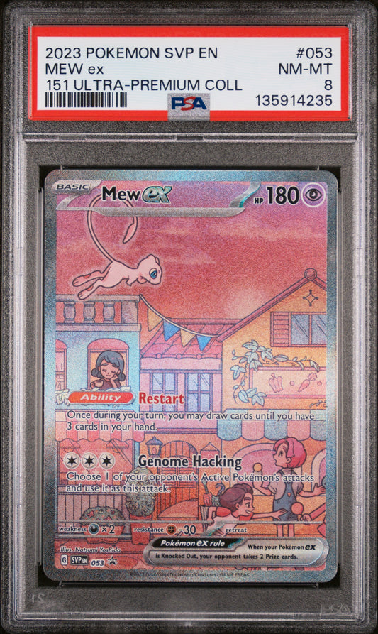 PSA 8 - Mew ex 053