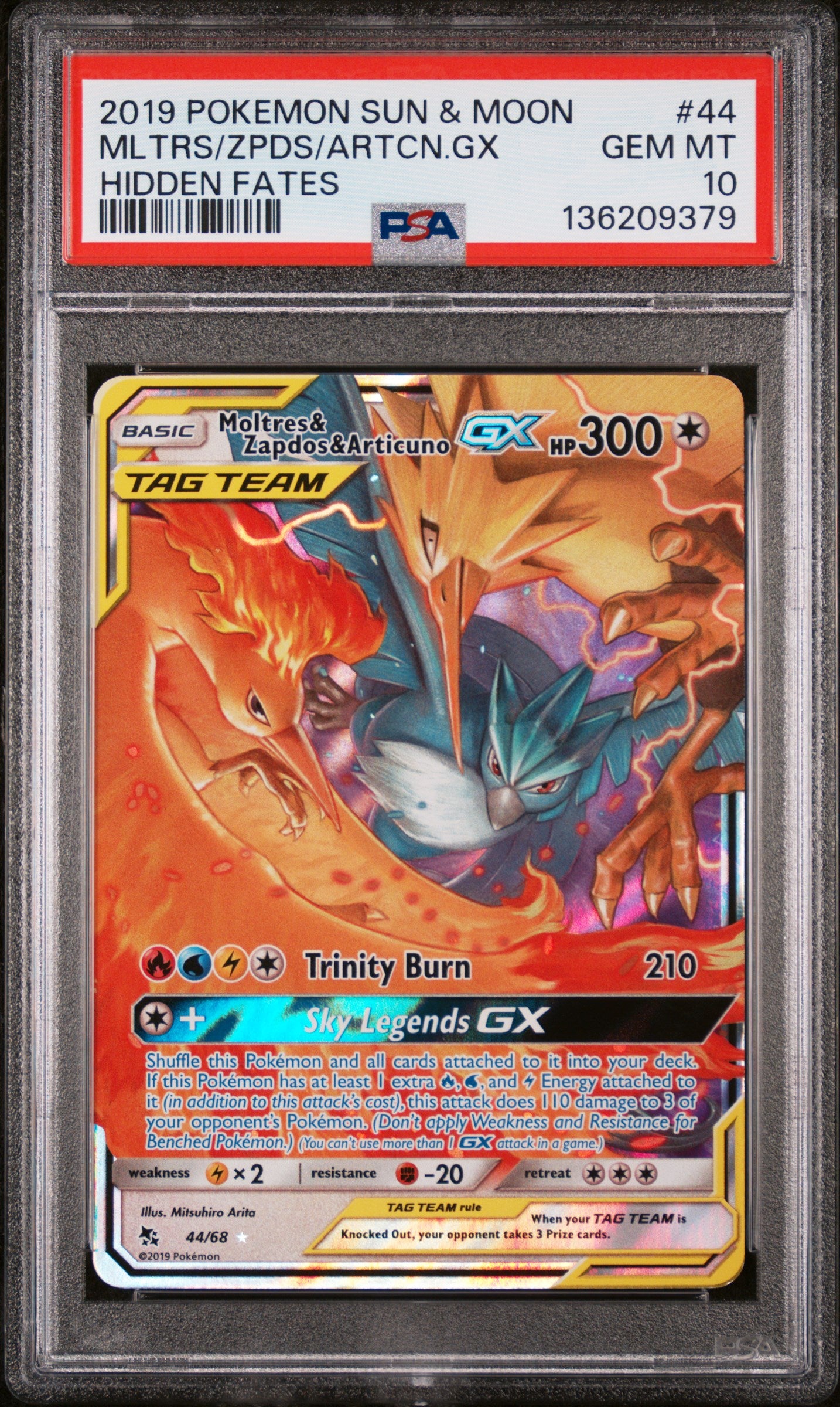 PSA 10 - MLTRS/ZPDS/ARTCN.GX  #44