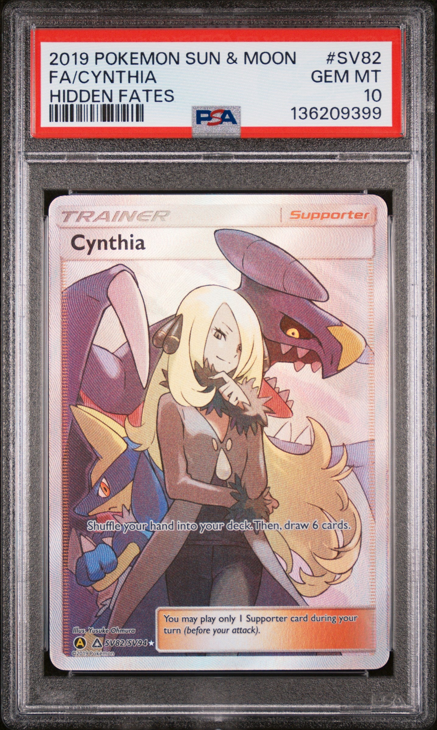 PSA 10 - Cynthia SV82