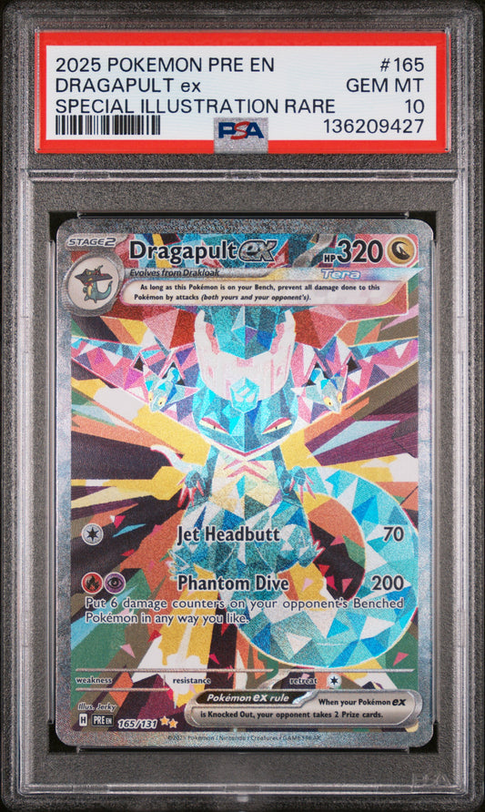 PSA 10 - DRAGAPULT ex SPECIAL ILLUSTRATION RARE #165