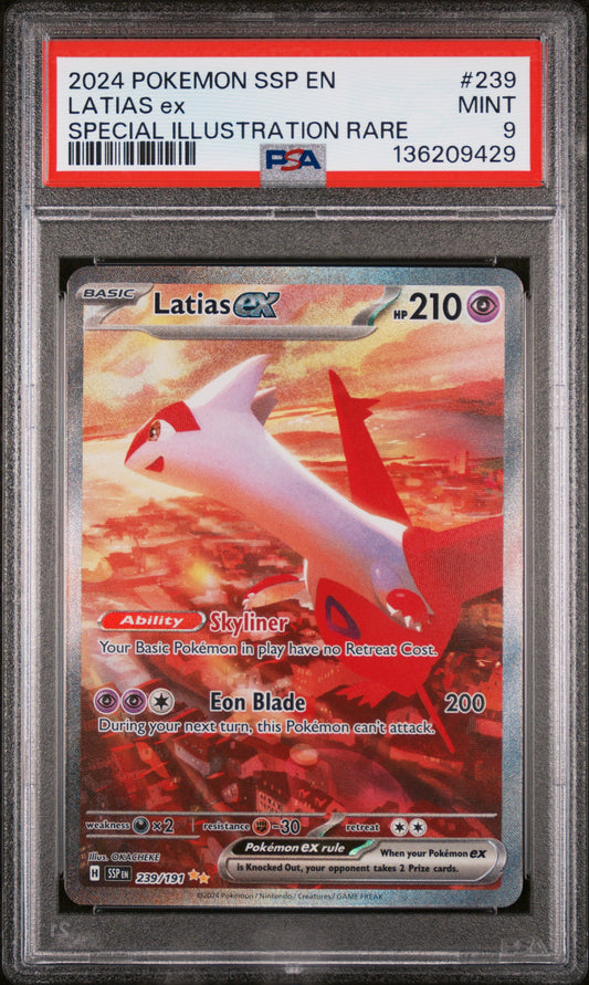 PSA 9 - LATIAS ex SPECIAL ILLUSTRATION RARE #239