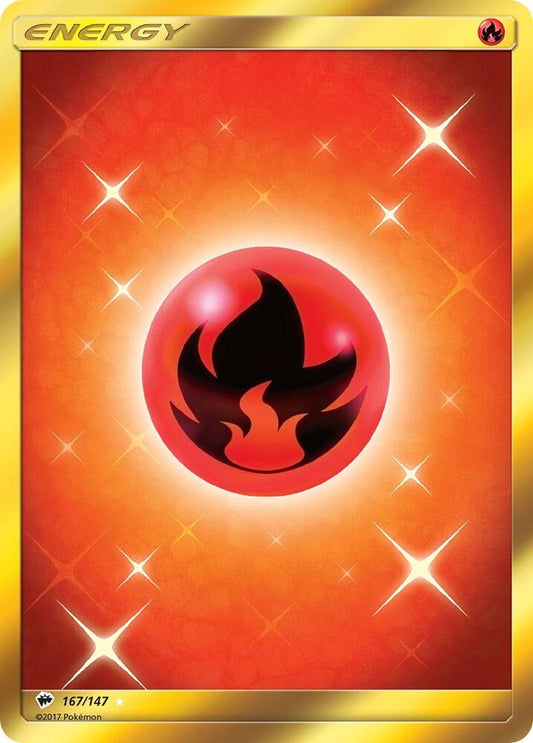 PKMN Singles  - Fire Energy (Secret) 230/197