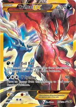 PKMN Singles  - Yveltal EX - XY150a - Alternate Art Promo