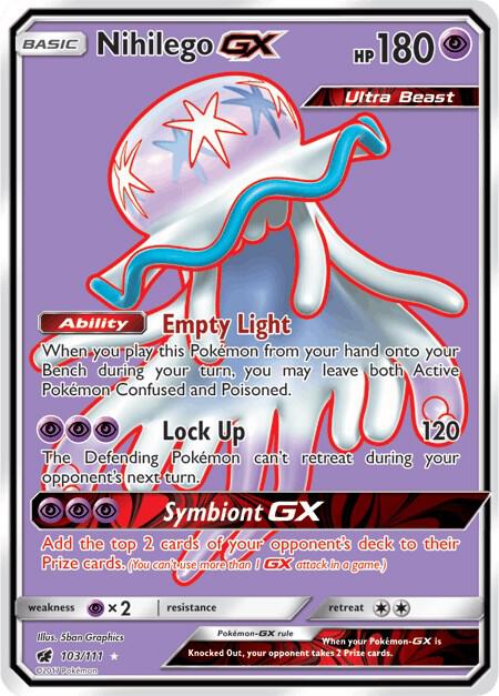PKMN Singles  - Nihilego GX (Full Art)