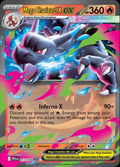 PKMN Singles  - Mega Charizard ex 013/094