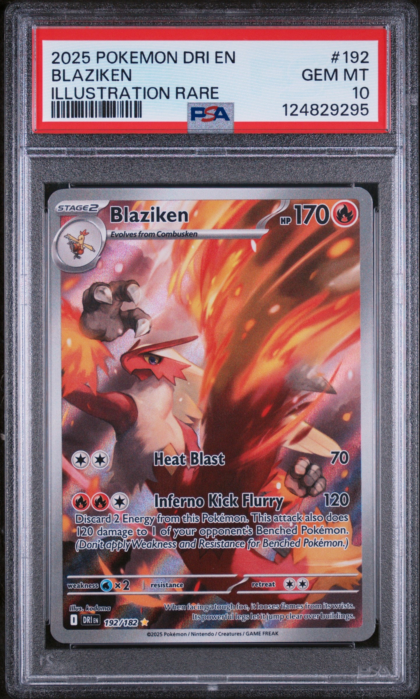 PSA 10 - Blaziken 192