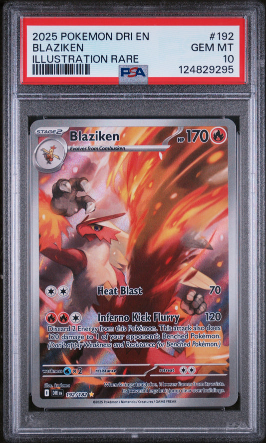PSA 10 - Blaziken 192