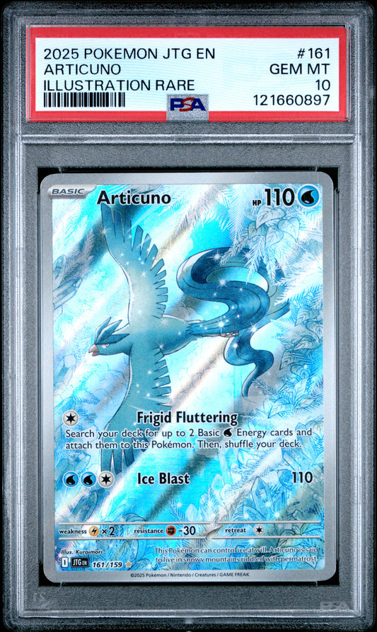 PSA 10 - Articuno 161