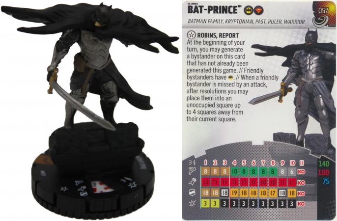 HC Singles - Bat-Prince 057 Chase Masters of Time Herocliix