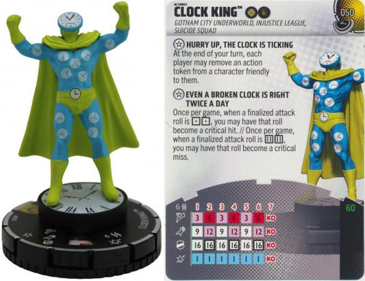 HC Singles - Clock King 050 Super Rare Masters of Time Herocliix