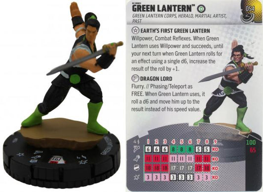 HC Singles - Green Lantern 054 Super Rare Masters of Time Herocliix