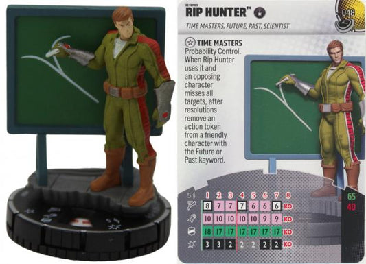 HC Singles - Rip Hunter 048 Super Rare Masters of Time Herocliix