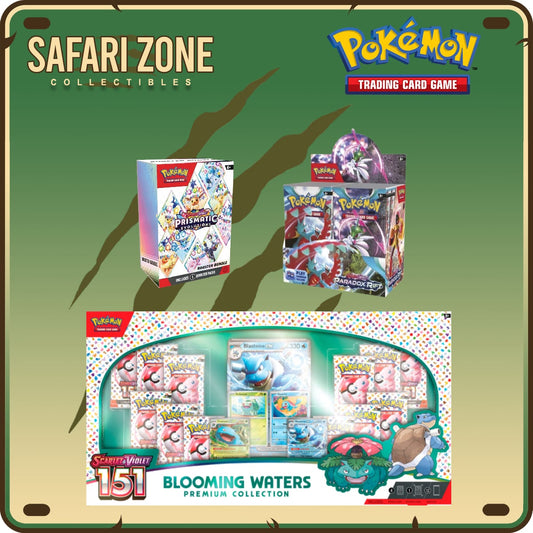 Pokemon: Blooming Waters / Prismatic Bundle / Paradox Box