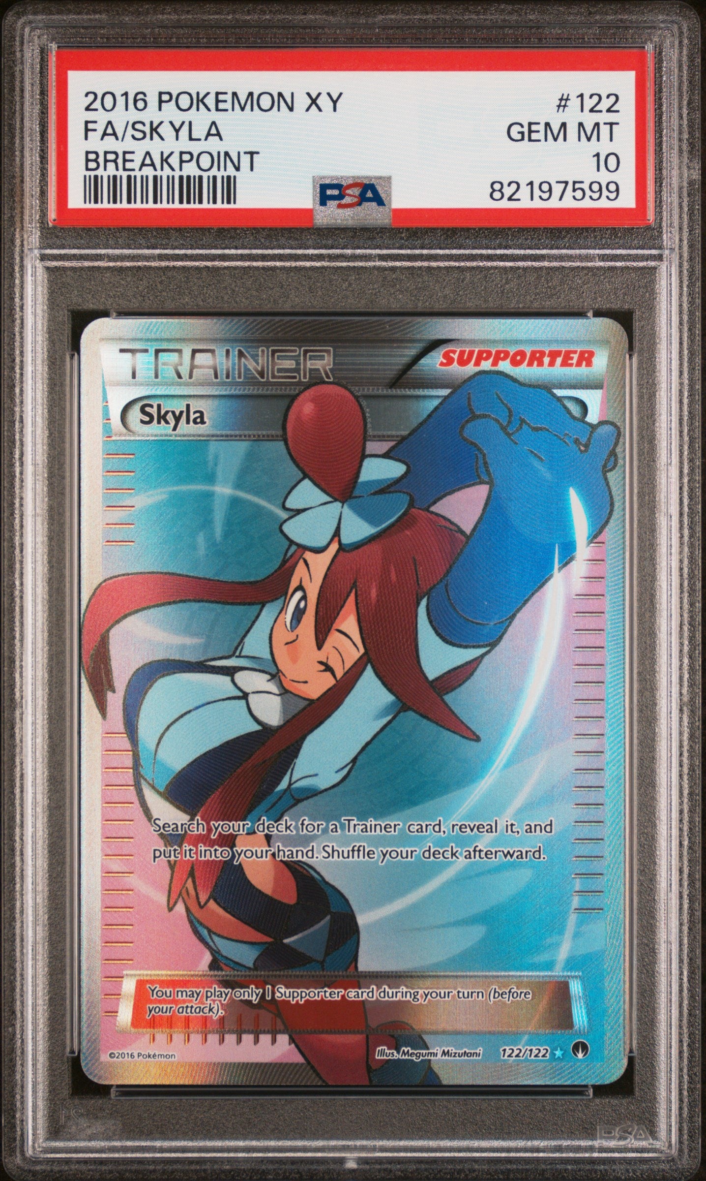 PSA 10 - Skyla Full Art - 122/122