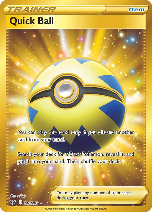 PKMN Singles  - Quick Ball (Secret)