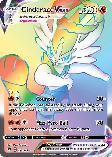 PKMN Singles - Cinderace VMAX (Secret)