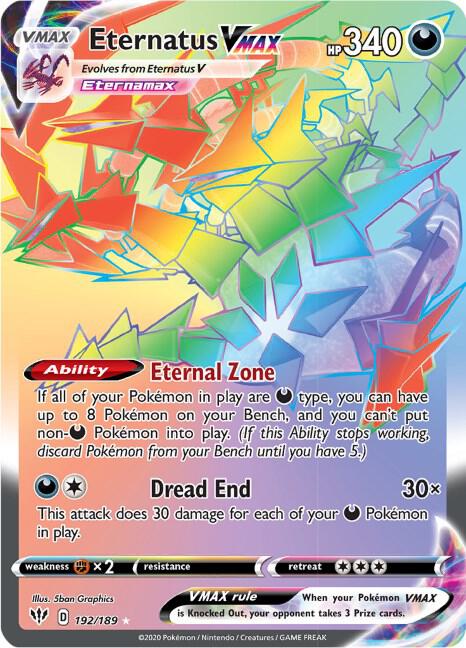 PKMN Singles  - Eternatus VMAX (Secret)