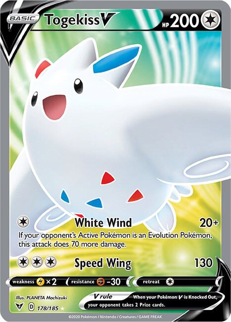 PKMN Singles  - Togekiss V (Full Art)