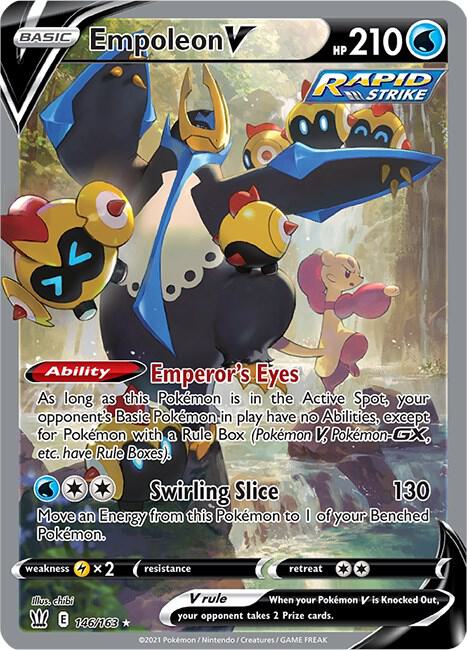 PKMN Singles - Empoleon V (Alternate Full Art)