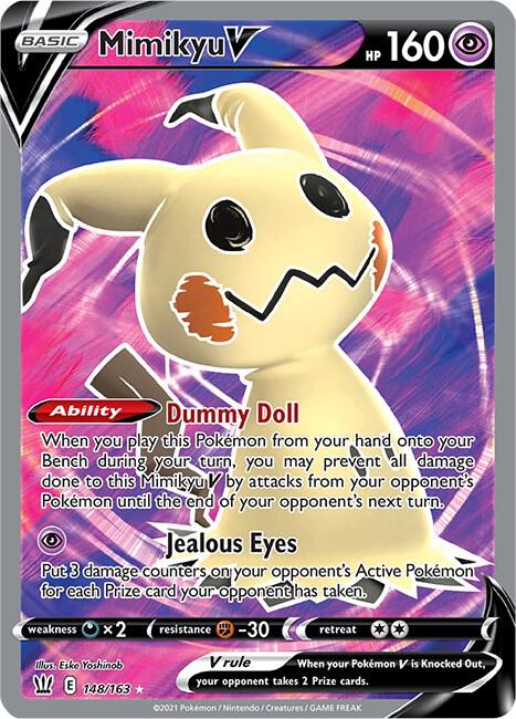 PKMN Singles - Mimikyu V (Full Art)