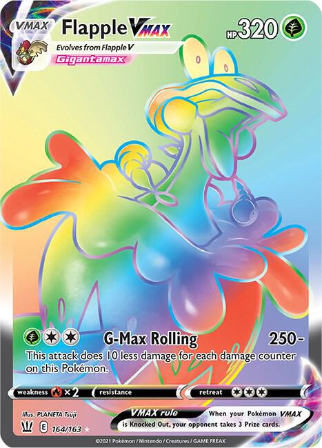 PKMN Singles  - Flapple VMAX (Secret)