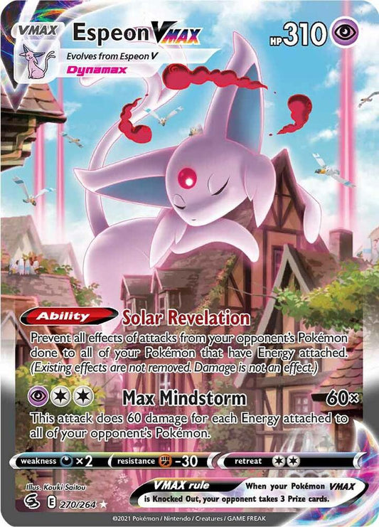 PKMN Singles - Espeon VMAX (Alternate Art Secret)