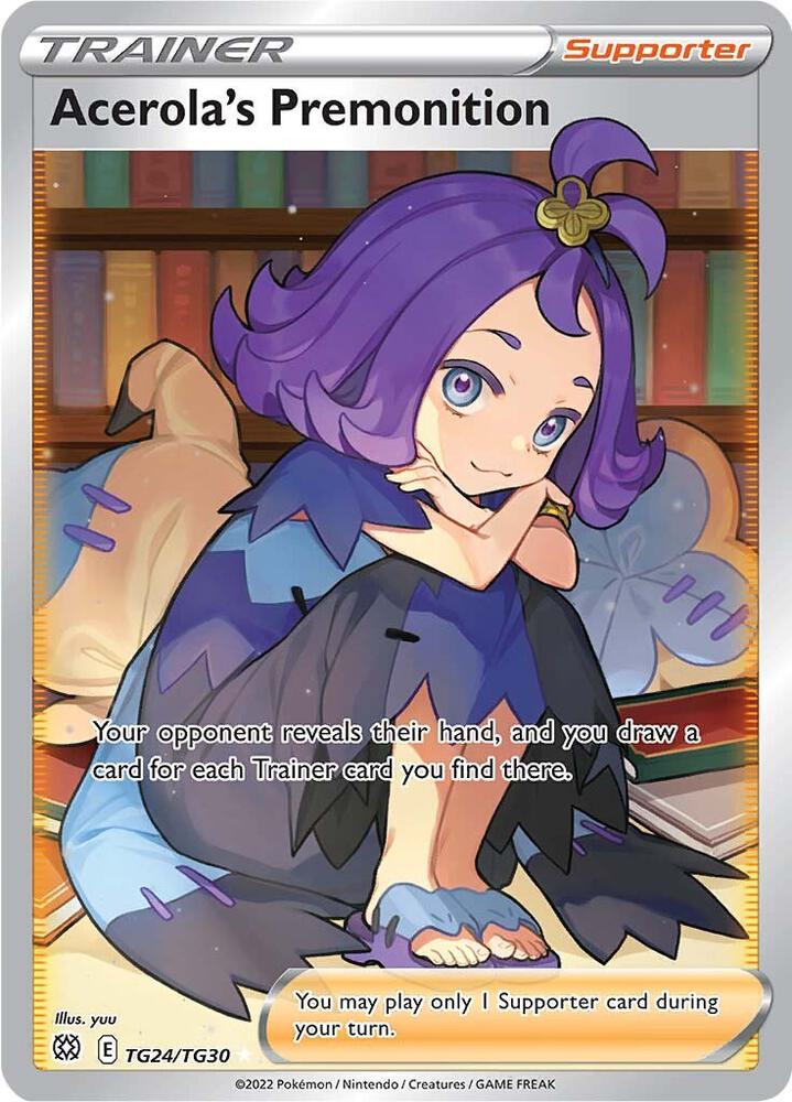 PKMN Singles  - Acerola's Premonition TG24