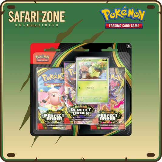 Pokemon TCG: ME03 Perfect Order 3 Pack Blister