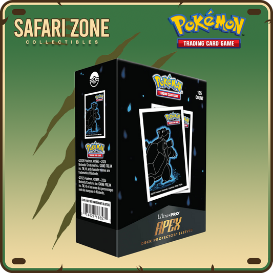 Ultra Pro:  Apex Sleeves: - Neon Kanto Blastoise