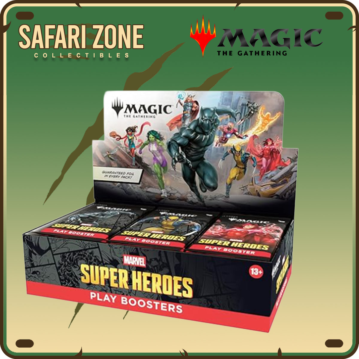 Magic: The Gathering - Marvel Super Heroes Play Booster Box