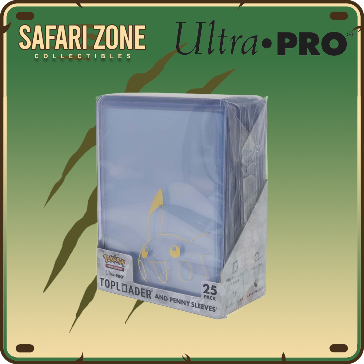 Pokemon TCG: Pikachu Toploader & Penny Sleeve Bundle