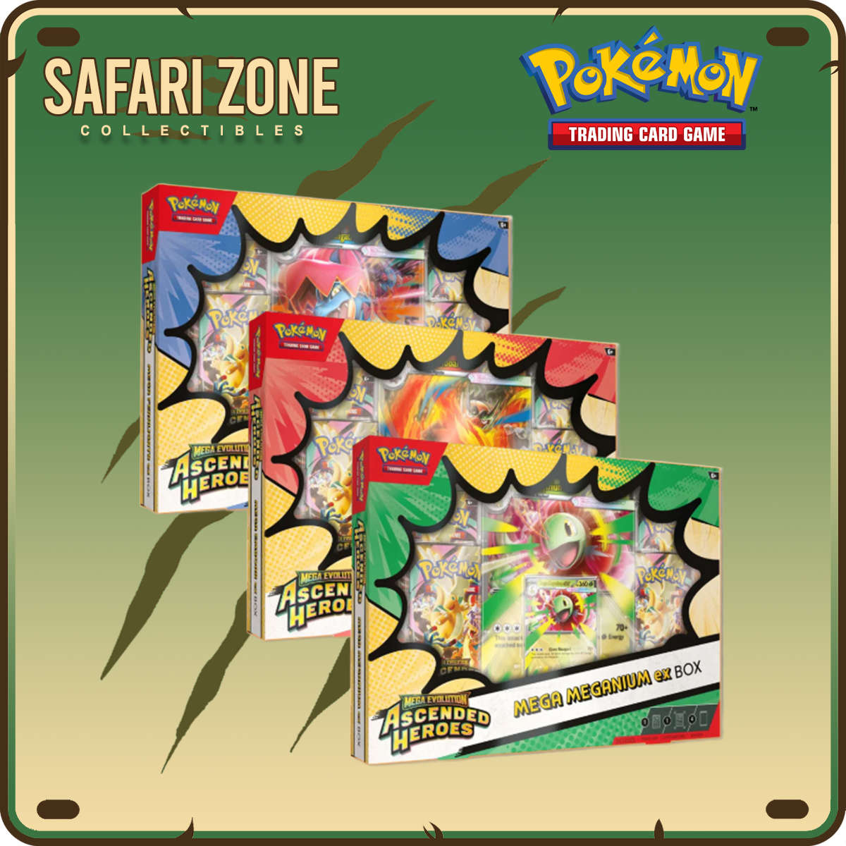 Pokemon TCG: 2.5 Ascended Heroes Mega ex Box Set