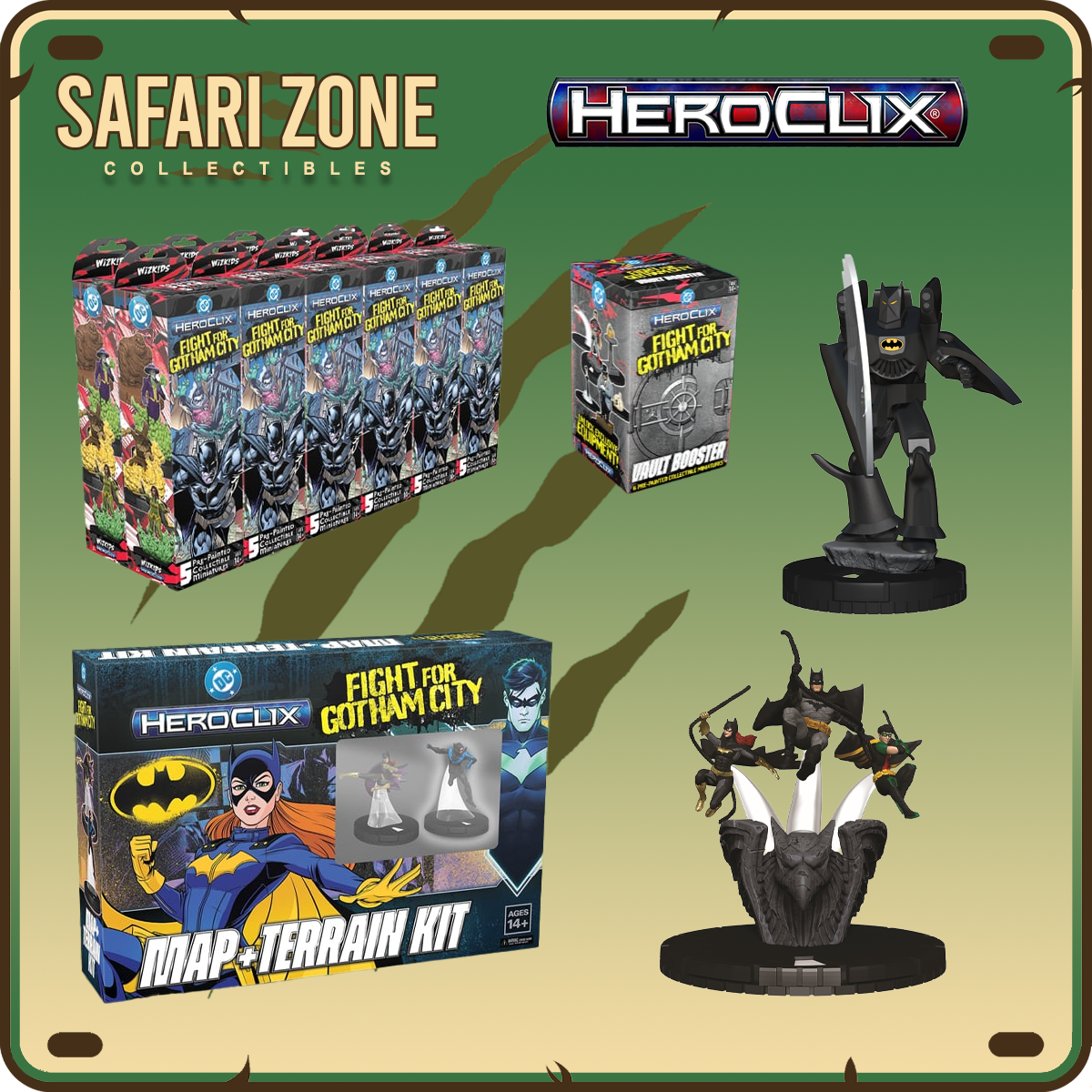 DC HeroClix: Fight for Gotham City Savage Bundle (TBD)