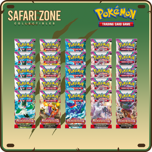 Pokemon TCG: SV02 Paldea Evolved 25ct Loose Pack Lot