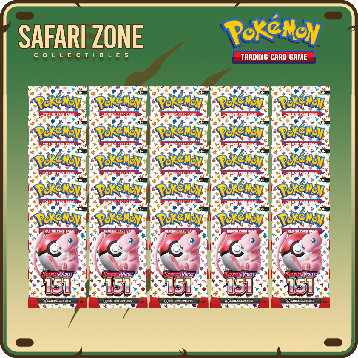 Pokemon TCG: SV151 - 25ct Loose Pack Lot