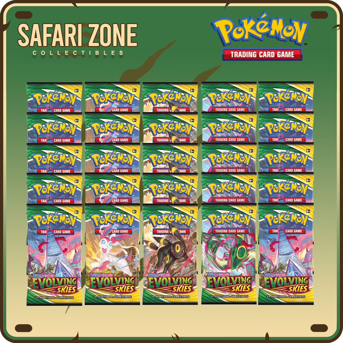 Pokemon TCG: Evolving Skies 25ct Loose Pack Lot