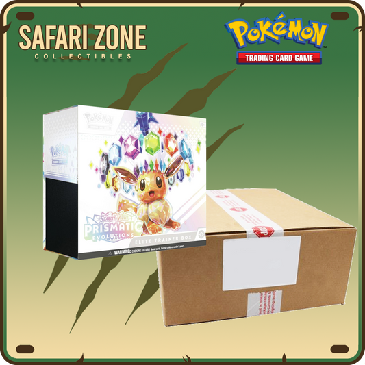 Pokemon: SV8.5 Prismatic Evolutions Elite Trainer Box Case