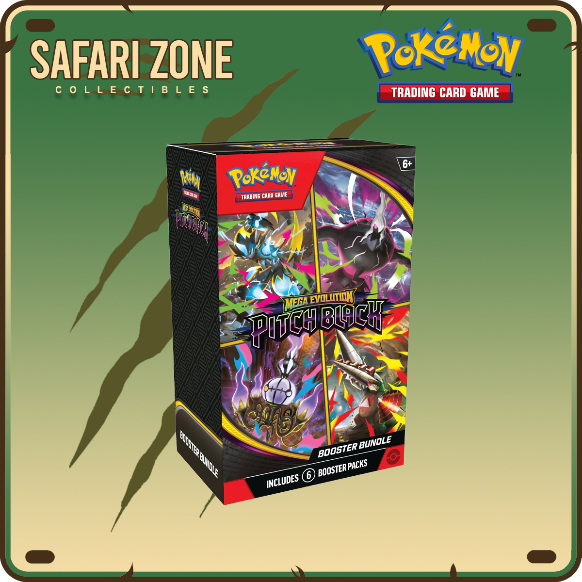 Pokemon TCG:  ME05 Pitch Black Booster Bundle