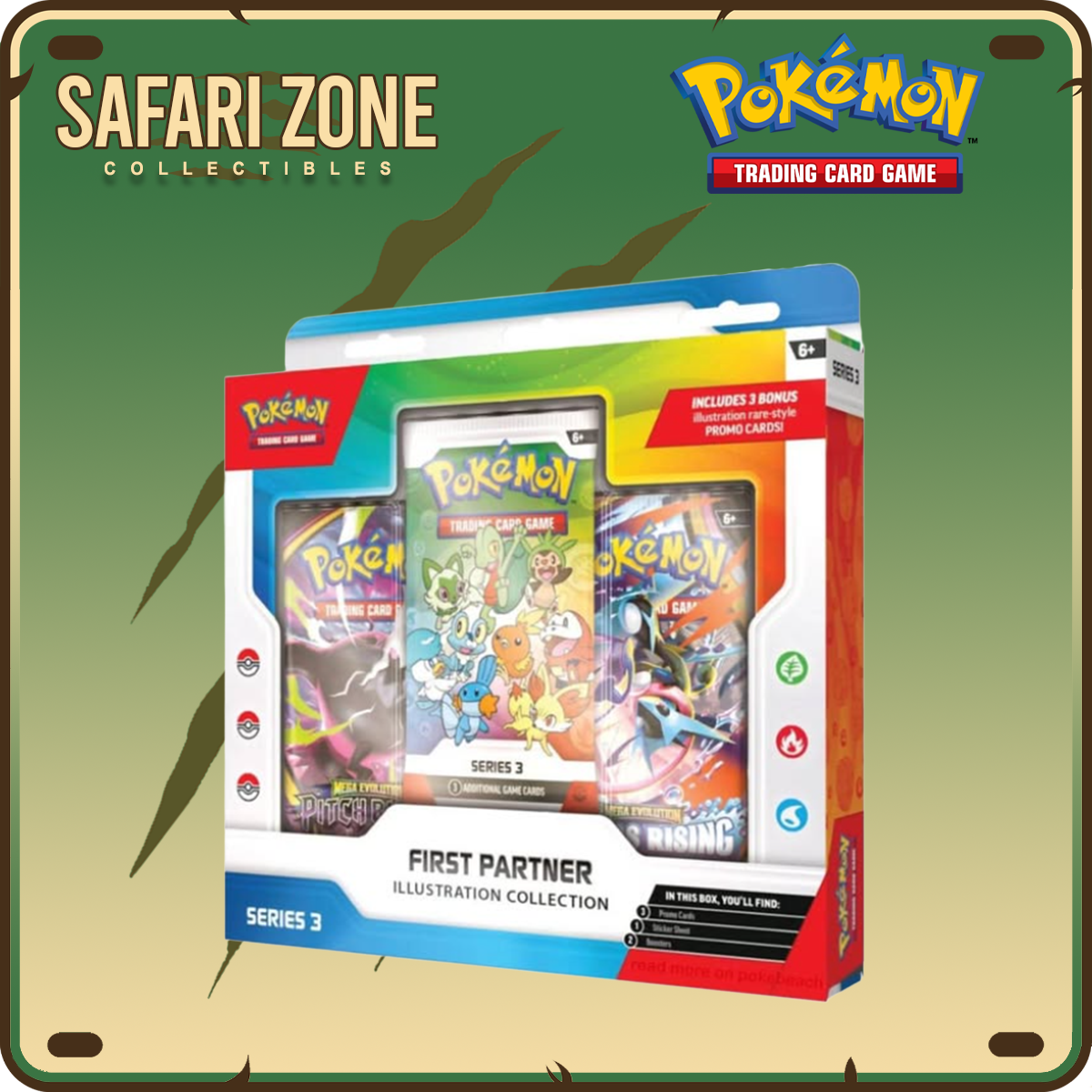 Pokemon TCG: First Partner Illustration Collection - Series 3