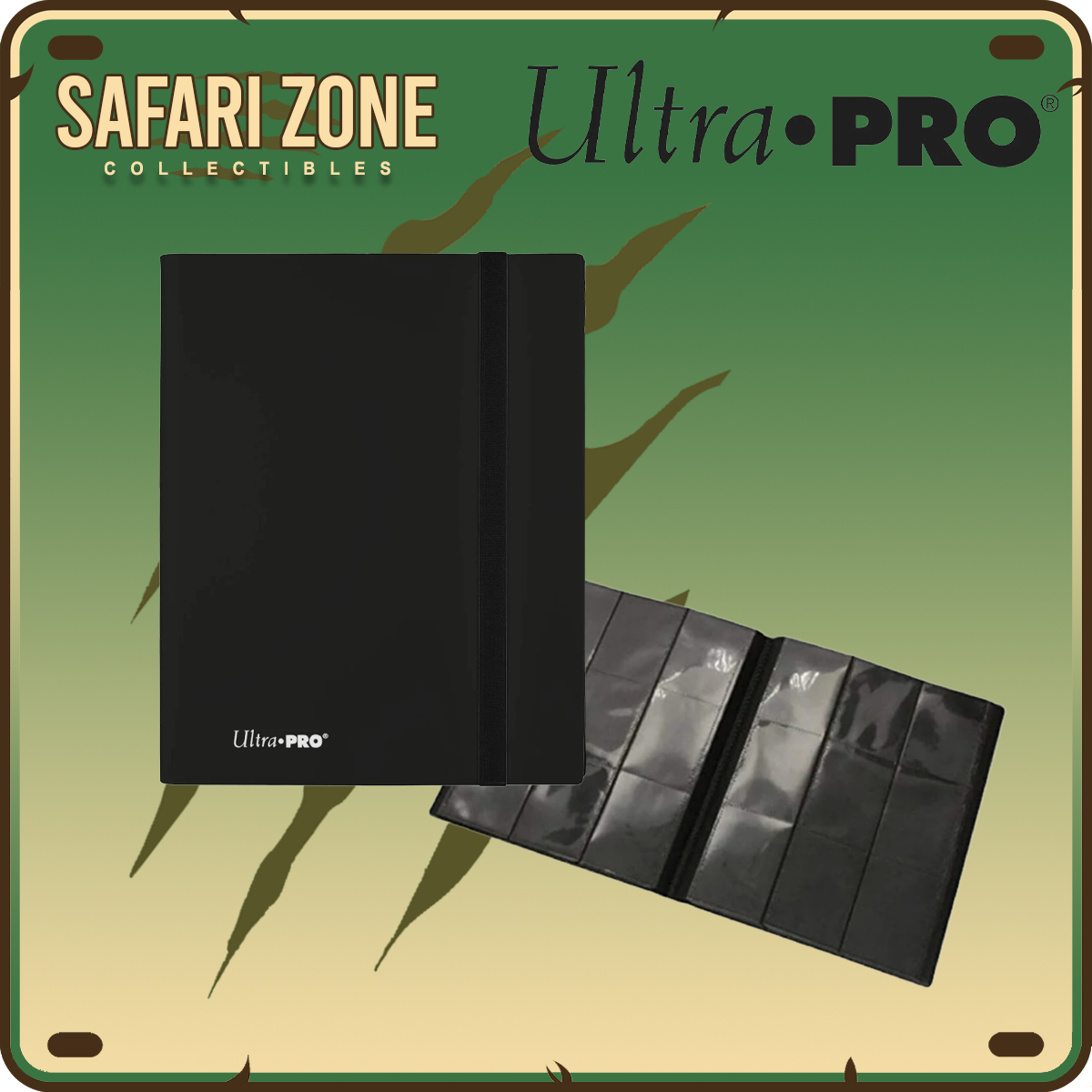 Ultra Pro: 9-Pocket Jet Black Binder