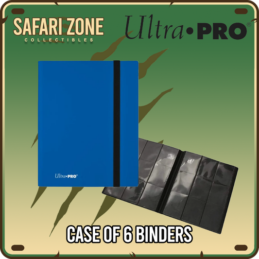 Ultra Pro: 9-Pocket Pacific Blue Binder (Case of 6 Binders)