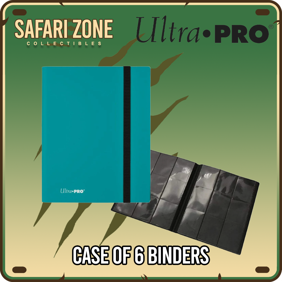 Ultra Pro: 9-Pocket Sky Blue Binder (Case of 6 Binders)