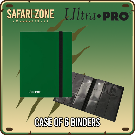 Ultra Pro: 9-Pocket Forest Green Binder (Case of 6 Binders)