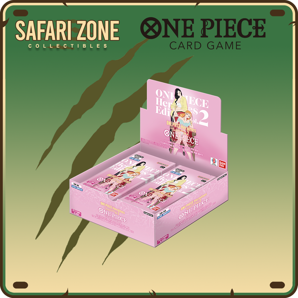 One Piece TCG: EB05 Heroines' VOL. 2 Booster Box - Preorder