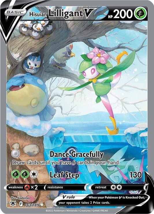 PKMN Singles - Hisuian Lilligant V (Alternate Full Art)