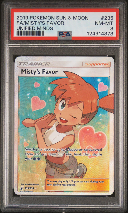 PSA 8 - Misty's Favor #235